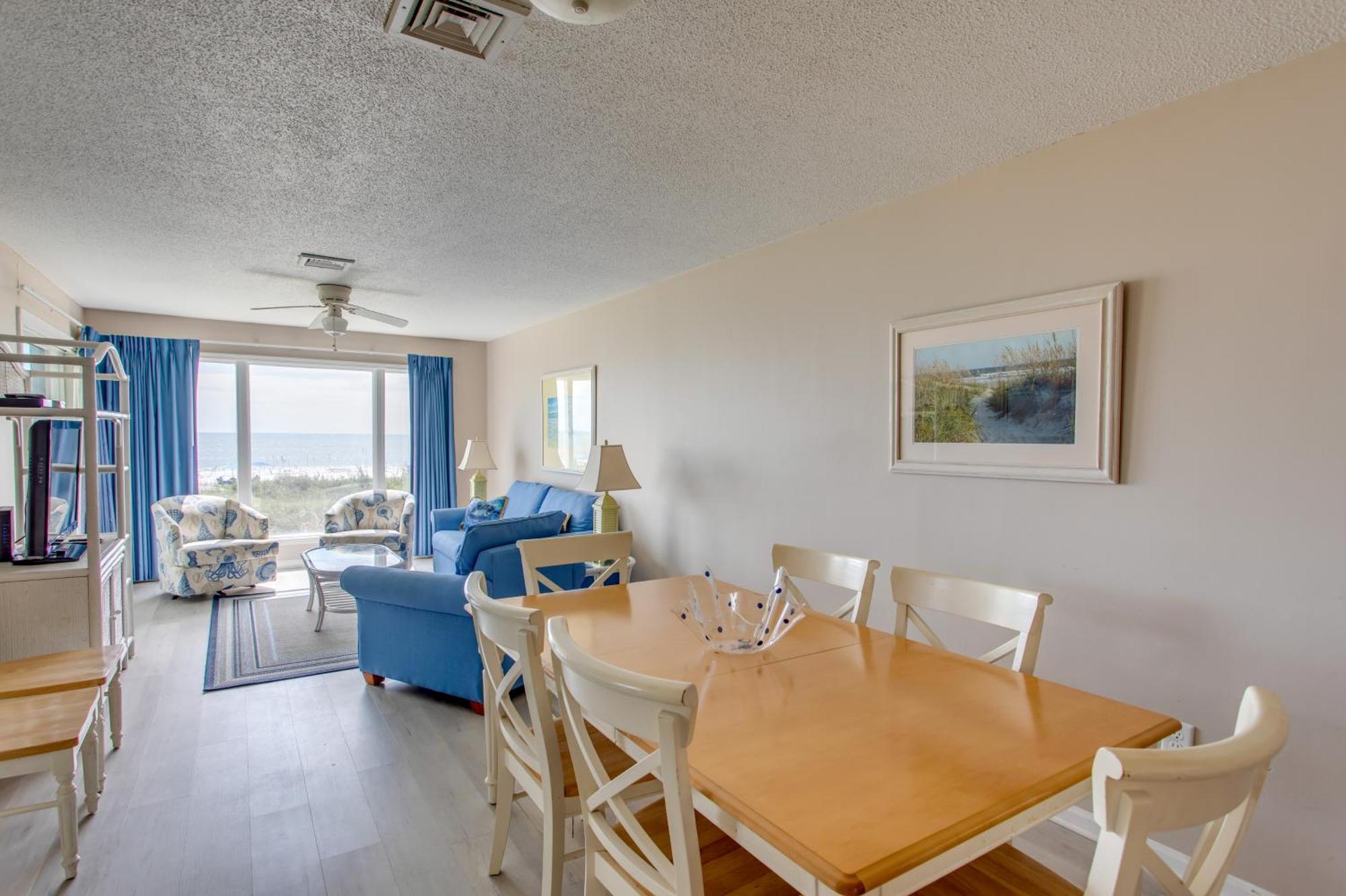 Sunny Windy Hill Beachfront Condo With Private Patio Миртл-Бич Экстерьер фото